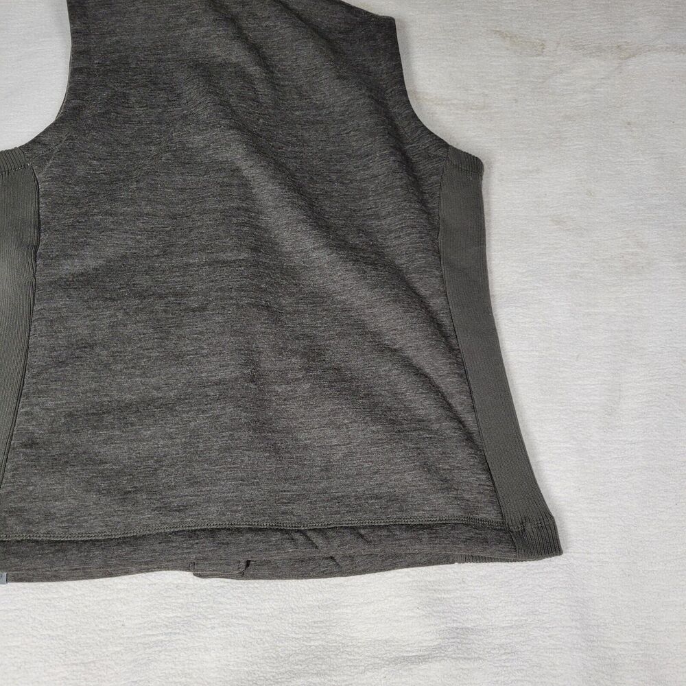 Woolrich Vest Womens Size Large Gray Button Front Fleece Lined Fall Cold Preppy - Picture 10 of 16